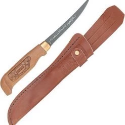 Rapala Fish N Fillet Superflex Knife, 4" W/ Birch Handle PTFE Coating New Arrivals