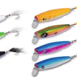 Lures Tsunami Danny Timber Flat Nose Wood Lure Metal Lip Swimmer 17 Lures Tsunami Danny Timber Flat Nose Wood Lure Metal Lip Swimmer
