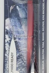 New Arrivals Fish Razr 6.5" Chrome Red/Black Rigged Bally