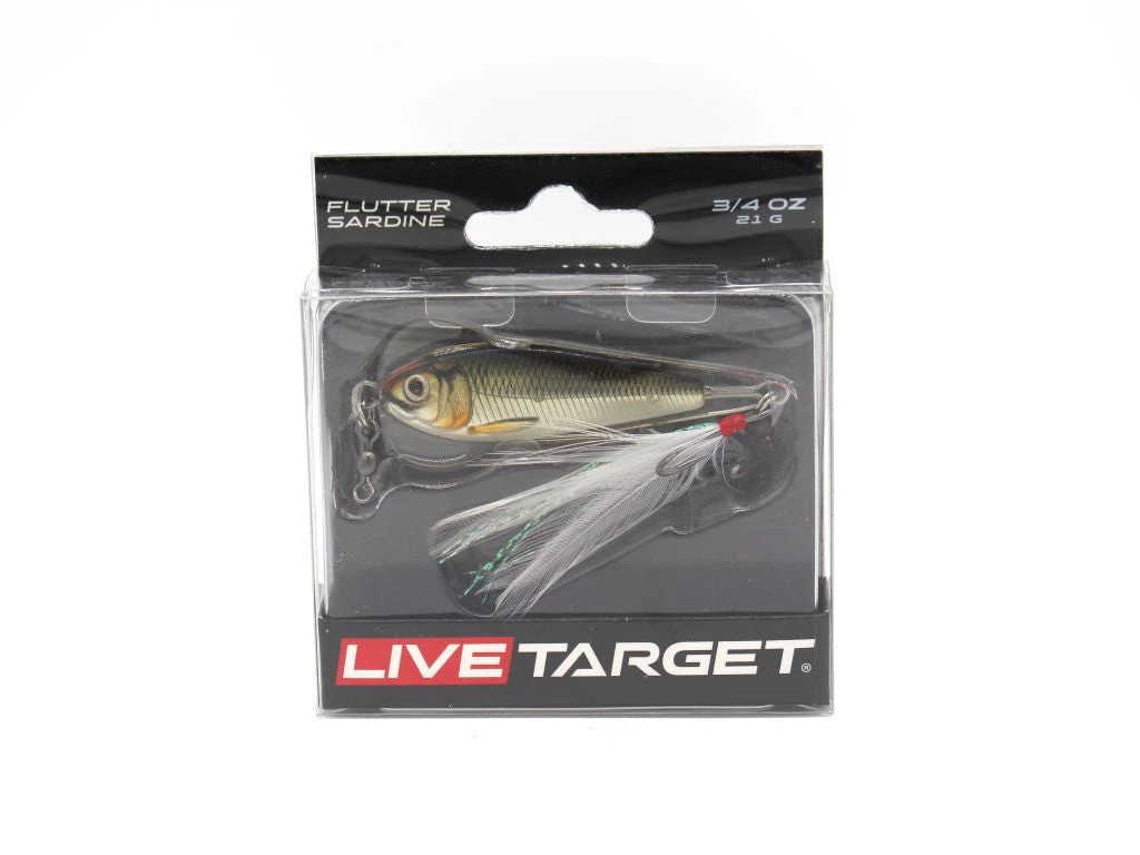 Live Target LiveTarget Flutter Sardine - Jigging Spoon New Arrivals 3 Live Target LiveTarget Flutter Sardine - Jigging Spoon New Arrivals