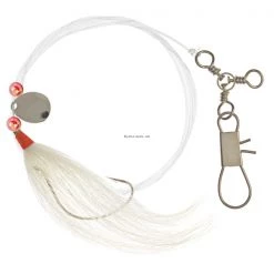 New Arrivals Hurricane Fluke Rig Bucktail Widegap 2/0