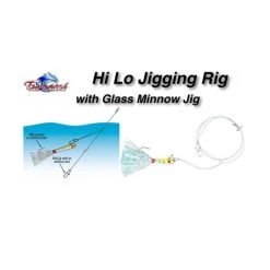 New Arrivals Tsunami Jigging Rig With Glass Minnow Lure