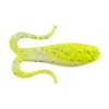 Lures Berkley Gulp! Double Tail Swimming Soft Mullet Chartreuse Pepper Neon 4" 6pk