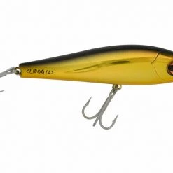 Lures Halco Slidog 150 #H51, 6", 3oz, Chrome Gold Black Back
