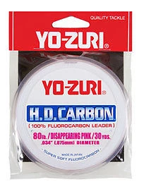 Yo-Zuri Pink 100% Fluorocarbon Leader Line New Arrivals 4 Yo-Zuri Pink 100% Fluorocarbon Leader Line New Arrivals