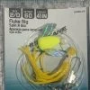 New Arrivals Hurricane Fluke Rig Spinning Glow Yellow 2/0 60# Mono