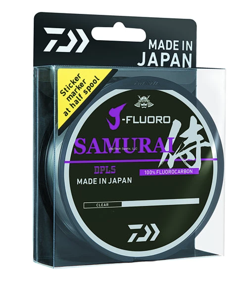 New Arrivals Daiwa J-Fluoro Samurai Fluorocarbon Line, Filler, 5lb 3 New Arrivals Daiwa J-Fluoro Samurai Fluorocarbon Line, Filler, 5lb