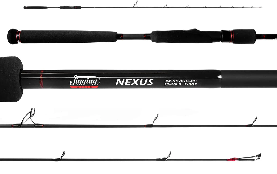 New Arrivals Jigging World Nexus Spinning Rods 4 New Arrivals Jigging World Nexus Spinning Rods