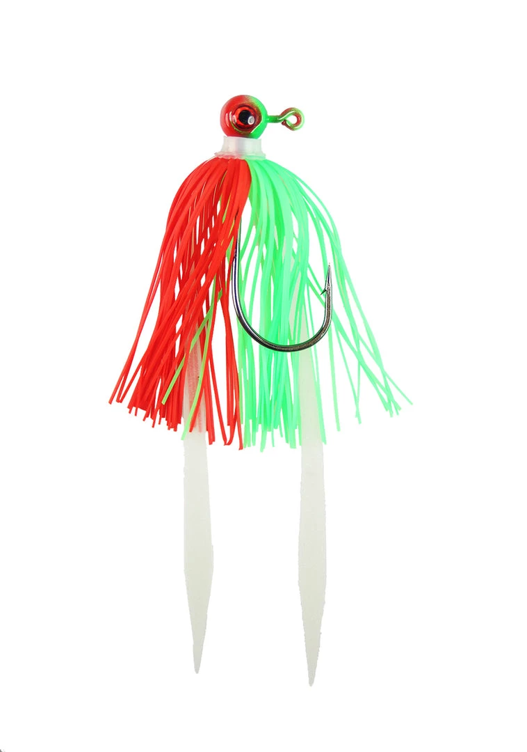 Jigging World JW Power Ball Jig W/ Silicon Skirt Teaser 3 Jigging World JW Power Ball Jig W/ Silicon Skirt Teaser