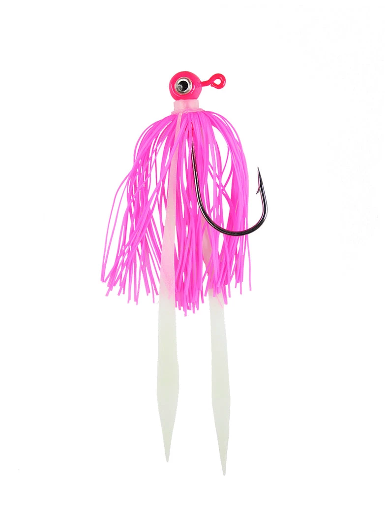 Jigging World JW Power Ball Jig W/ Silicon Skirt Teaser 5 Jigging World JW Power Ball Jig W/ Silicon Skirt Teaser