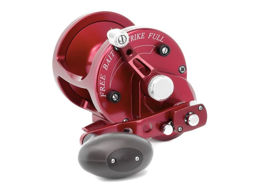 AVET JX 6/3 Lever Drag MC Conventional 2 Speed Reel RED 3 AVET JX 6/3 Lever Drag MC Conventional 2 Speed Reel RED