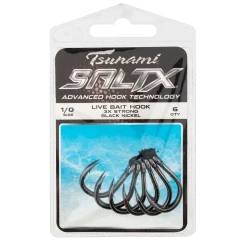 Tsunami SaltX Live Bait Hook New Arrivals