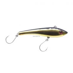 Halco Max 220 #H51 Fishing Lure, 8 2/3", 6 1/3oz, Chrome Gold Black Back Lures