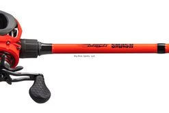 Lews Lew's Mach Smash SLP Baitcast Combo, 7+1 MCS IM6 Winn Grip