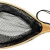 New Arrivals Eagle Claw Wooden Trout Net W/Rubberized Netting
