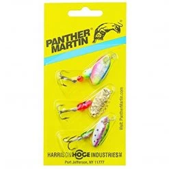 Lures Panther Martin OD3 Opening Day 3 Hammered Holographic Spinner Kit