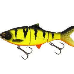 Westin Ricky The Roach Jointed Hybrid Swimbait Fire Perch 5 7/8"