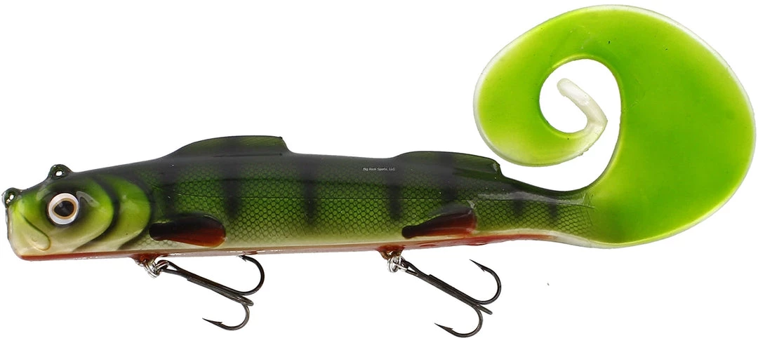 Westin MonsterTeez Curl Tail Swimbait, 9-7/8", 7-3/16oz, Sinking Wow Perch Lures 3 Westin MonsterTeez Curl Tail Swimbait, 9-7/8", 7-3/16oz, Sinking Wow Perch Lures
