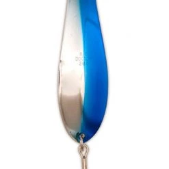 Yellow Bird P275-307 Doctor Spoon Original Series 3 3/4" 5/8oz Nickel/Neon Blue Lures