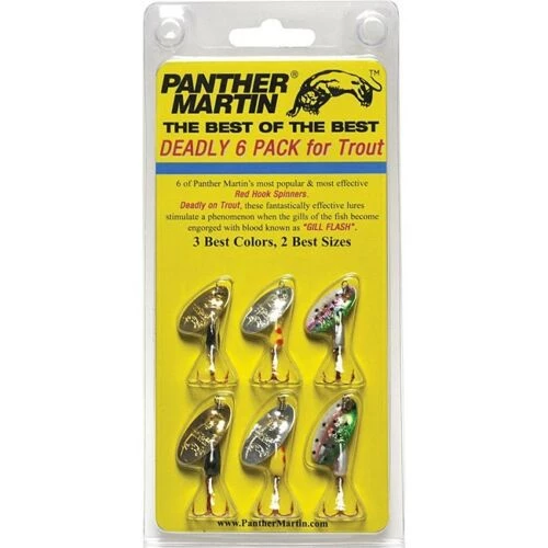 Panther Martin Spinner Trout Panfish Best Of The Best Kit DSG6 Deadly 6 Lures 3 Panther Martin Spinner Trout Panfish Best Of The Best Kit DSG6 Deadly 6 Lures