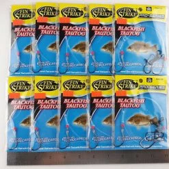 Fin Strike Pro Series Blackfish (Tautog) Rig Octopus Hook, 3 Way Swivel & Flouro Line New Arrivals