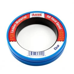 New Arrivals Ande Mono Leader Wrist Spool 50yd Clear