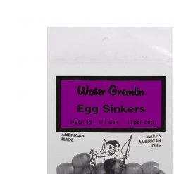 Water Gremlin Egg Sinker 10 Water Gremlin Egg Sinker