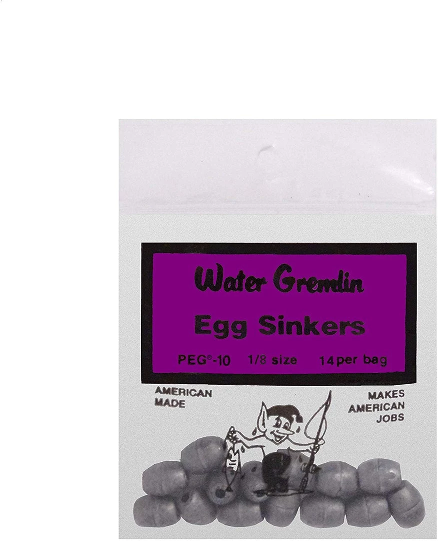 Water Gremlin Egg Sinker 5 Water Gremlin Egg Sinker