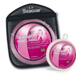 New Arrivals Seaguar Pink Label Big Game Fluorocarbon Leader Material