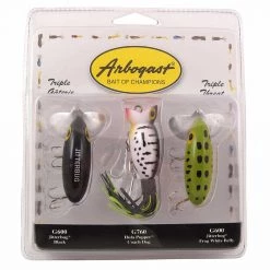 Arbogast PK3ARB2 Triple Threat 3 Pack