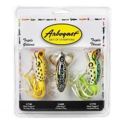 Arbogast Triple Threat Lure 3 Pack PK3ARB3 Freshwater Plugs Lures