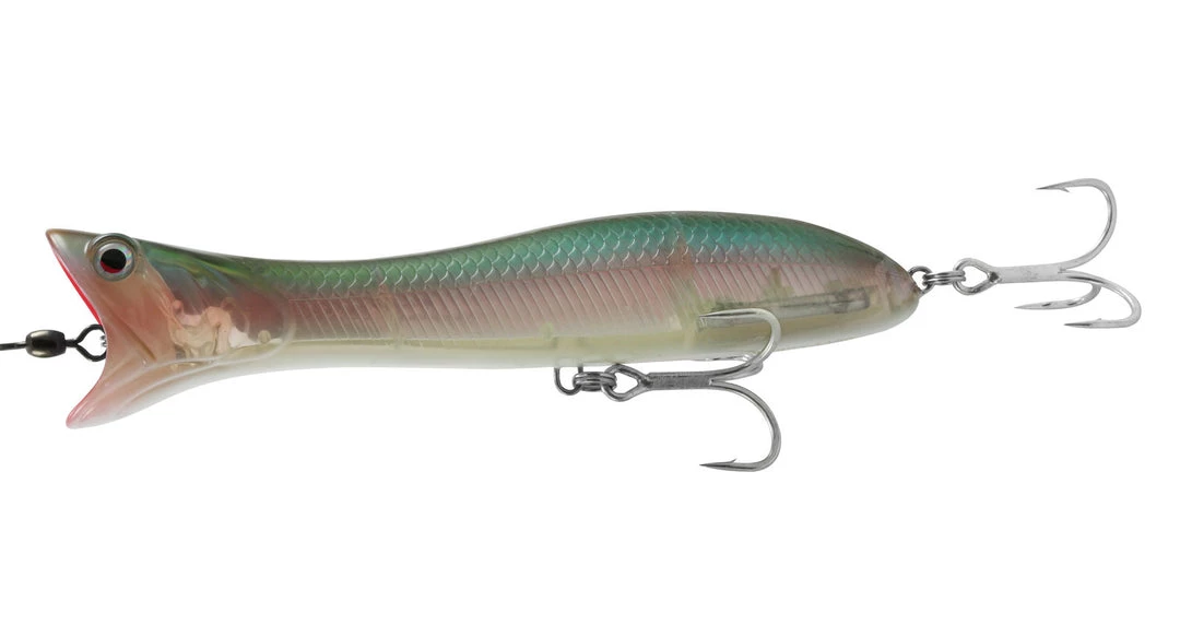 Savage Gear Panic Popper Floating 5 1/4" 1 1/4oz Olive Blue POP-135-OB 3 Savage Gear Panic Popper Floating 5 1/4" 1 1/4oz Olive Blue POP-135-OB