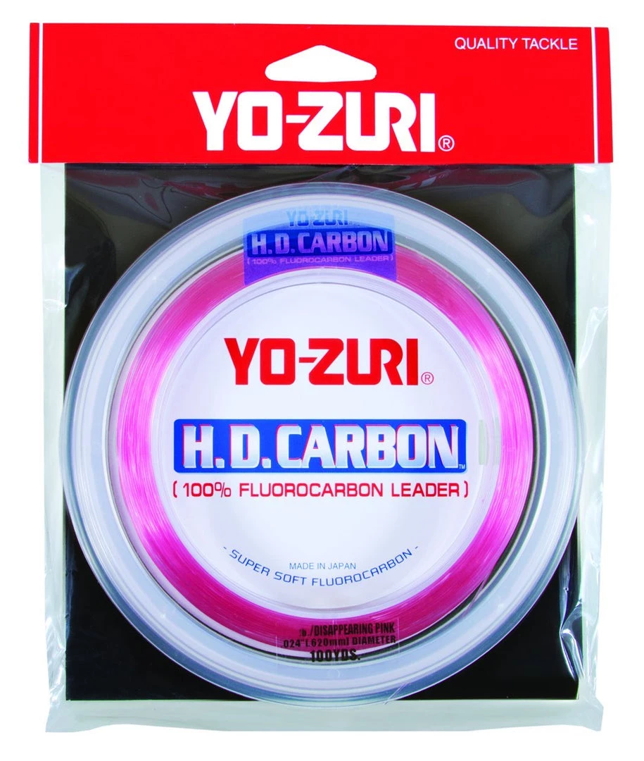 Yo-Zuri Pink 100% Fluorocarbon Leader Line New Arrivals 23 Yo-Zuri Pink 100% Fluorocarbon Leader Line New Arrivals