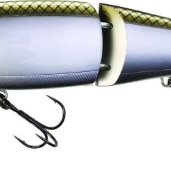 Duel Hardcore Ninja Swimmer 180F Floating 2.13oz, 7" 4 Ft #1 Hooks Gizzard Shad Lures