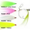 Fluke & Flounder Tide Rite Hand Tied Bucktail Spinner Rigs For Fluke With Mustad Wide Gap Hooks