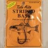 Striper & Bluefish Tide Rite Hand Tied Fish Finder Striped Bass Bait Rig, Black (R753B)
