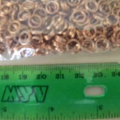 NA Lures Split Rings 25 Freshwater Fishing Lure #4 Copper USA Rapala Yo-zuri Bomber New