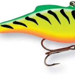 Rapala Rattlin' Rapala Lipless Crankbait, 2 3/4", 1/2 Oz, Firetiger, Sinking