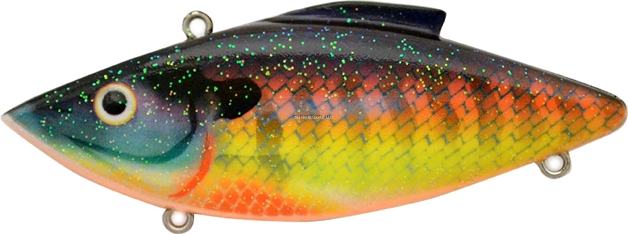 Bill Lewis Rat-L-Trap SuperNatural Lipless Crankbait, 3" Sunrise Perch Lures 3 Bill Lewis Rat-L-Trap SuperNatural Lipless Crankbait, 3" Sunrise Perch Lures