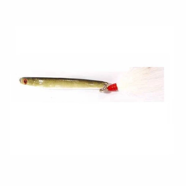 Run Off Lures Swimming Sand Eel 1.5oz Olive 3 Run Off Lures Swimming Sand Eel 1.5oz Olive