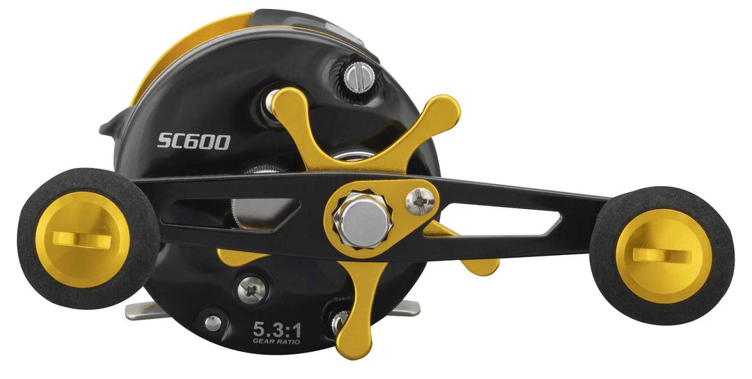Lews New Arrivals Lew's SC600L Speed Cast Round Baitcast Reel, LH, 5 BB + 1 RB, 5.3:1Ratio 7 Lews New Arrivals Lew's SC600L Speed Cast Round Baitcast Reel, LH, 5 BB + 1 RB, 5.3:1Ratio
