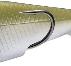 Live Target Lures LiveTarget Shad Hollow Body Commotion, 3 1/2", 3/4 Oz, Metallic Moss