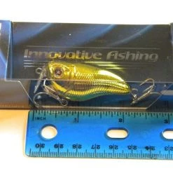 Lures Sebile Crankster 50mm SR Bass Freshwater Crankbait Black & Gold Shad Lure NIB OG