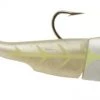 Lures Spooltek Fat Curly 6in XH White Ghost Lure