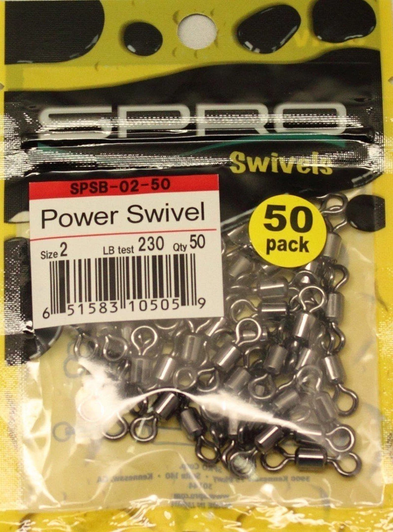 Spro Power Swivel Pro Pack Swivels 50 Pack 6 Spro Power Swivel Pro Pack Swivels 50 Pack