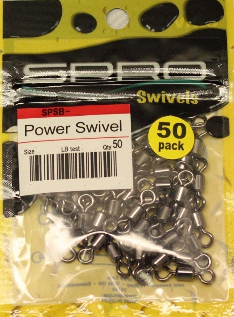 Spro Power Swivel Pro Pack Swivels 50 Pack 5 Spro Power Swivel Pro Pack Swivels 50 Pack