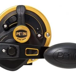 New Arrivals Penn SQL40LDLH Squall Lever Drag Conventional Reel, LH, 5BB + 1RB