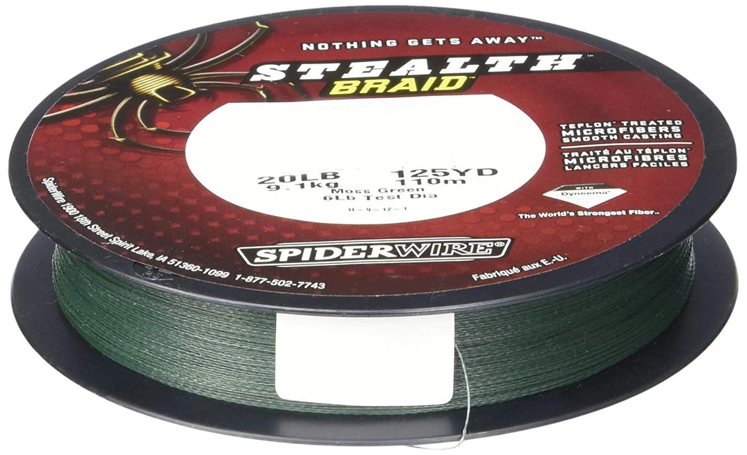 Berkley Braided & Super Lines Spiderwire Stealth Braided Line 4 Berkley Braided & Super Lines Spiderwire Stealth Braided Line