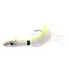 Sea Striker Bucktail Big Game Jig With Rattle Grub Keeper, 6 Oz, 9/0 Hook