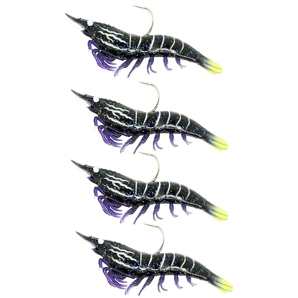 Live Target Lures LiveTarget Soft Plastic Rigged Shrimp 3 Live Target Lures LiveTarget Soft Plastic Rigged Shrimp